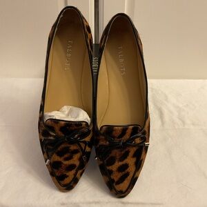 Talbots Women's Leopard Print Flats